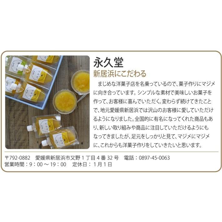 愛媛の果実をぎゅっと凝縮 永久堂のちゅるちゅるゼリー 4種セット |  | 17
