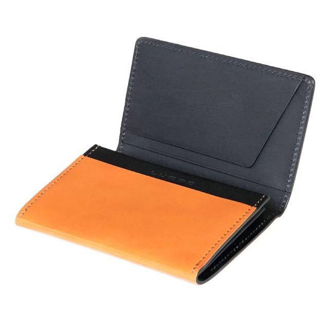 名刺入れ 本革 LUEGO Cordovan コードバン 本コバ磨き名刺入れ 国内