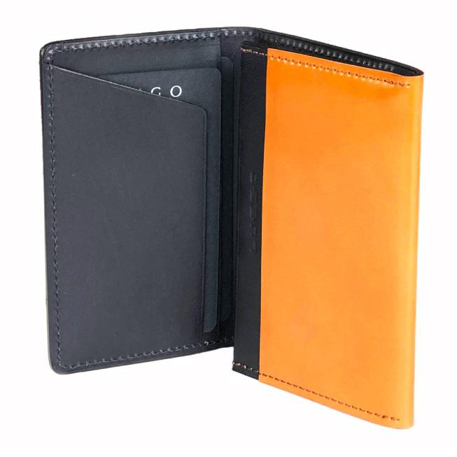 名刺入れ 本革 LUEGO Cordovan コードバン 本コバ磨き名刺入れ 国内