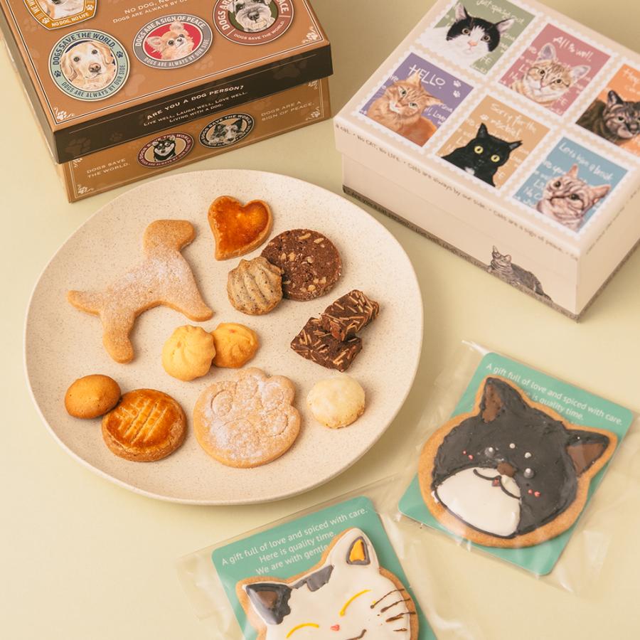 ねこちゃんクッキー 葉山のレリッシュ・プレイン チャリティー付きネコ