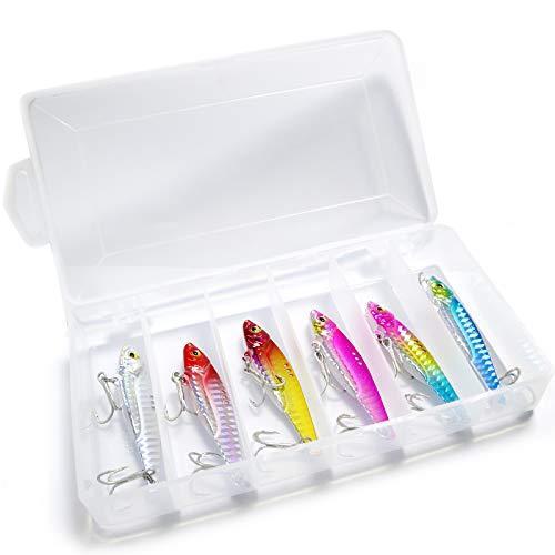メタルジグ ルアー ケース ルアーセット渓流 ルアー ジグパラ ルアー 釣りよかルアー ミノー シーバス ヒラメ トラウト 飛距離抜群 鉄板 000 ショップオモテナシ 通販 Yahoo ショッピング