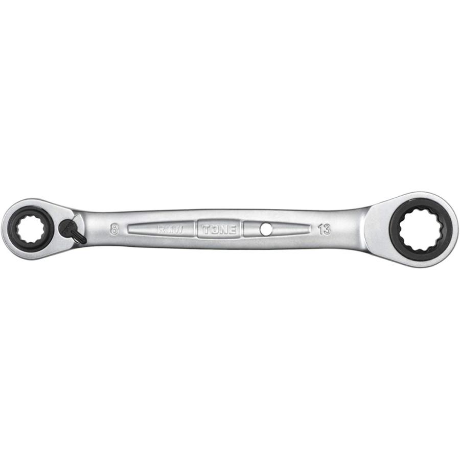 Seasonal Wrap入荷 トネ Tone 4wayラチェットめがねレンチ Hprmw 0813 二面幅8 10 12 13mm Dprd Jatimprov Go Id