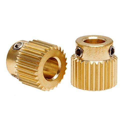 2個入り 3dプリンターアクセサリー 押し出しギア 真鍮ドライブギア Mk7 Mk8押出機に対応 26歯 ショップオモテナシ 通販 Yahoo ショッピング