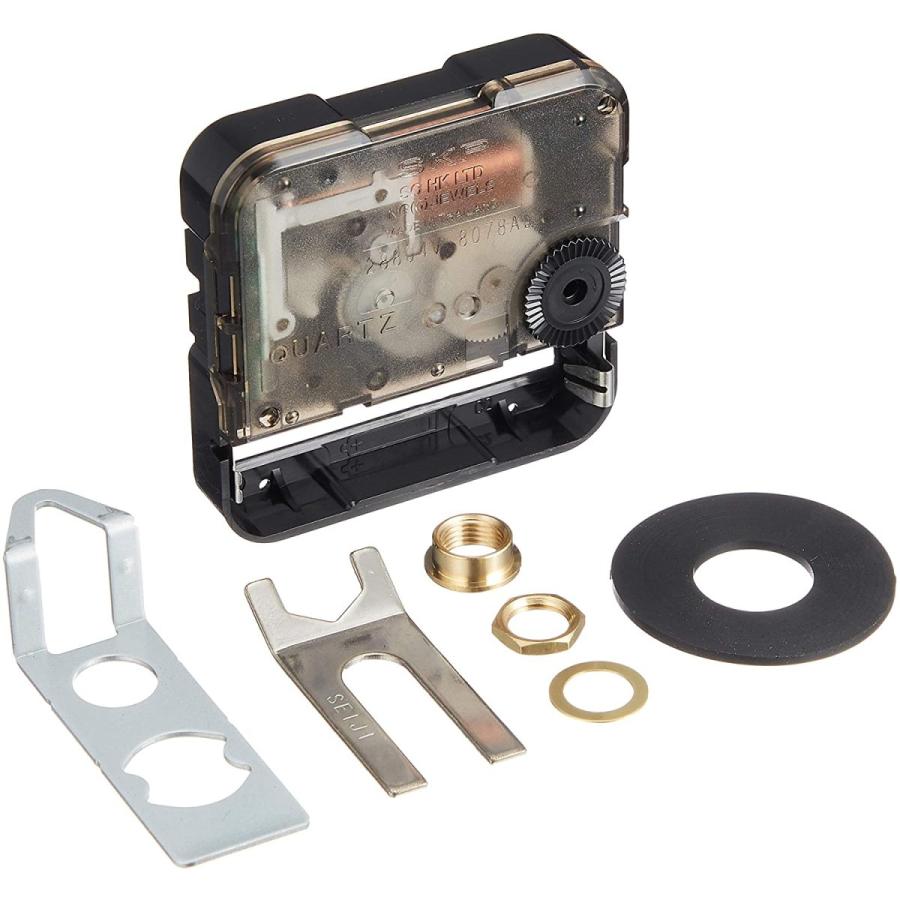 誠時 セイジ 文字盤の厚さ六角ナット16mm インテリア時計 掛け時計用 クォーツ ムーブメントsp 400 10個入りセット 文字盤の厚さ六角ナット16mm 丸ナ 掛け時計 壁掛け時計 ショップオモテナシ