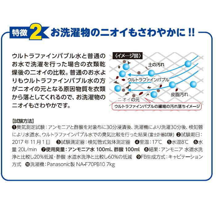ウルトラファインバブル発生アダプター エニティバブルマイスター シャワーヘッド・洗濯機用セット(Anyti Bubble Meister) |  | 08