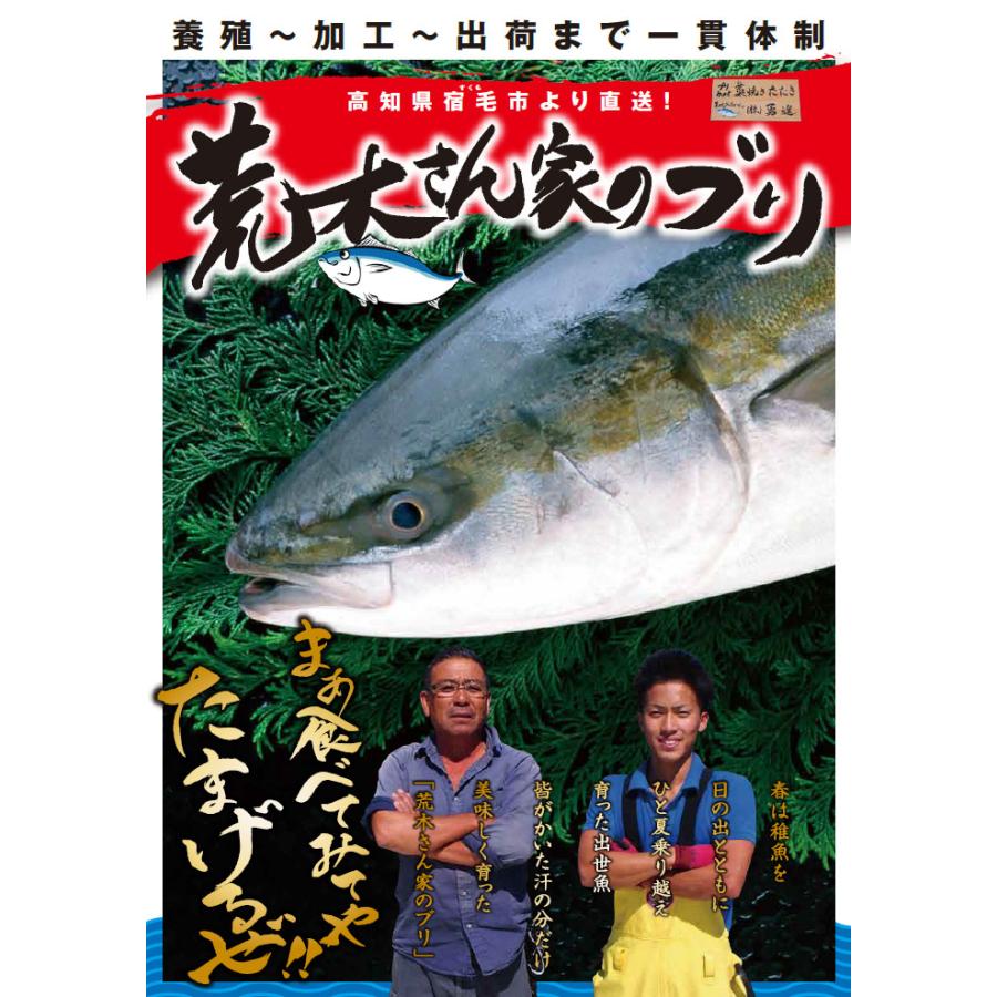 ブリ三昧セット(藁焼きたたき2袋600g、ブリしゃぶ2袋150g)(荒木 ブリ三昧セット(藁焼きたたき2袋600g、ブリしゃぶ2袋150g)(荒木