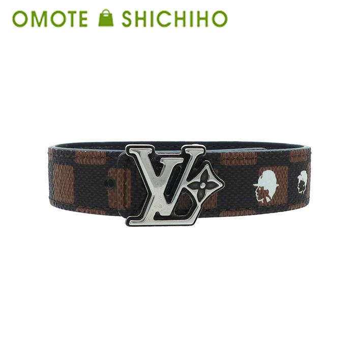 LOUIS VUITTON ダミエリバーシブルブレスレット LOUIS VUITTON（ルイ・ヴィトン） LV フラワー リバーシブル