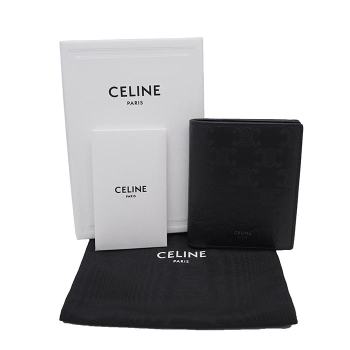 CELINE（セリーヌ） コンパクト ウォレット 二つ折り財布 コンパクト