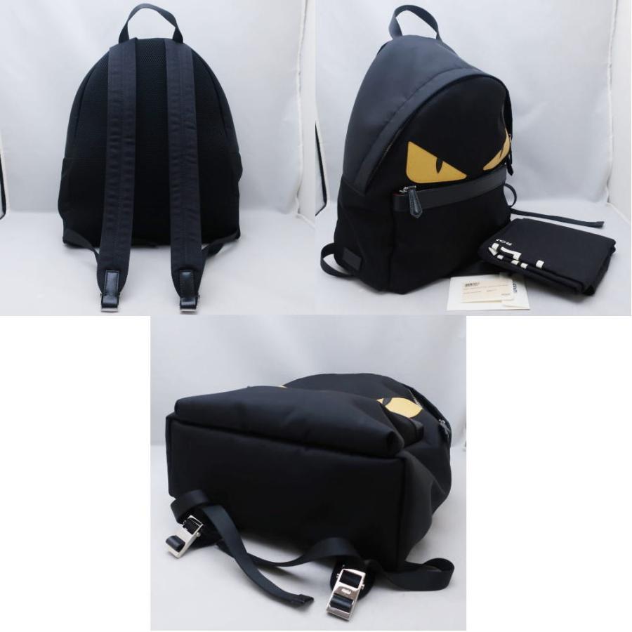 Fendi フェンディ バッグバグズ バックパック リュック 7vz012 黒 ブラック メンズ レディース 中古aランク 013 おもて質舗 通販 Yahoo ショッピング