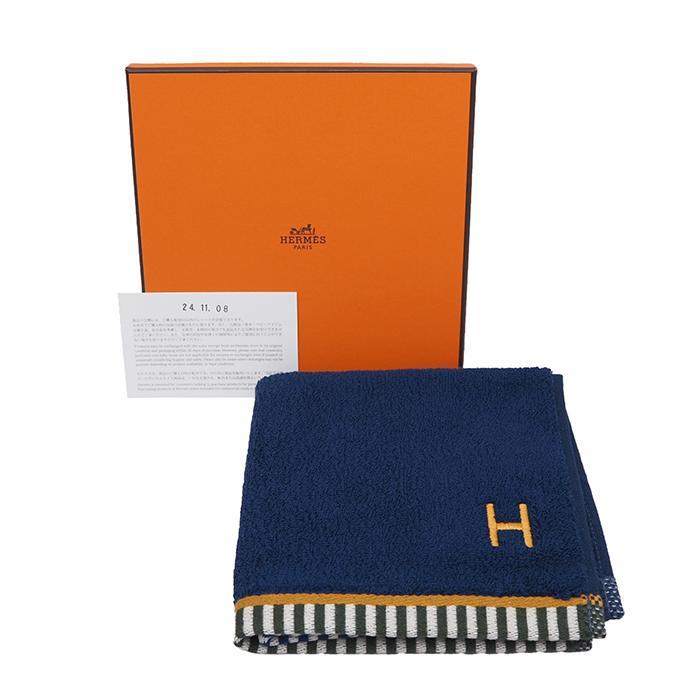 HERMES（エルメス） カレ タオル ヴィス ヴェルサ コットン 綿