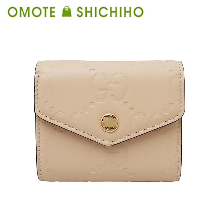 GUCCI（グッチ） 三つ折り コンパクト 財布 ミニ ウォレット 772793 GG 