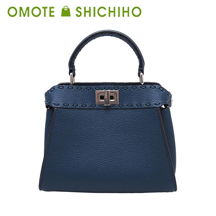 PEEKABOO FENDI フェンディ ミニ ピーカブー 2wayバッグ セレリア 