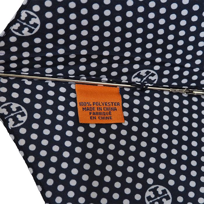 未使用タグ付き　トリーバーチ　ドットロゴ総柄　コンパクト折りたたみ傘 2025年最新】Tory Burch 傘の人気アイテム - メルカリ