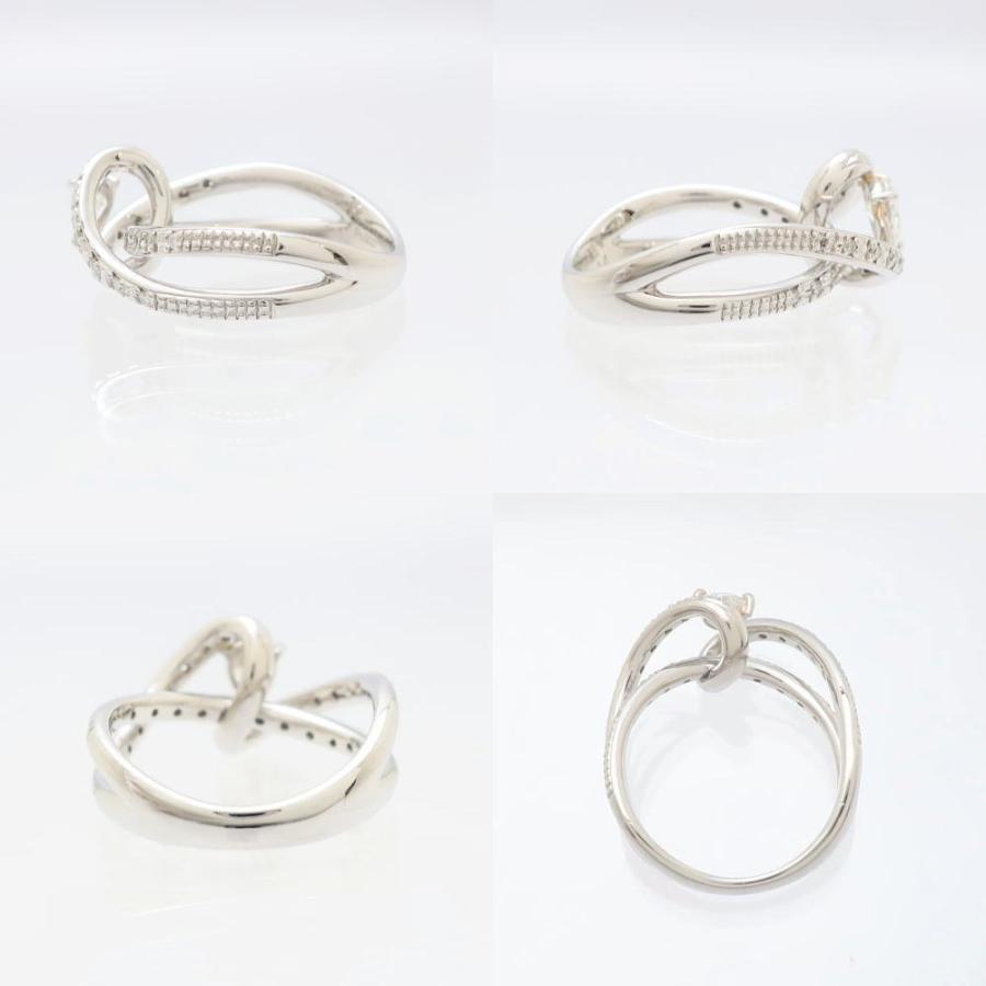セール!】 PT900 ペアシェイプ ダイヤモンド リング 11号 D:0.31ct 