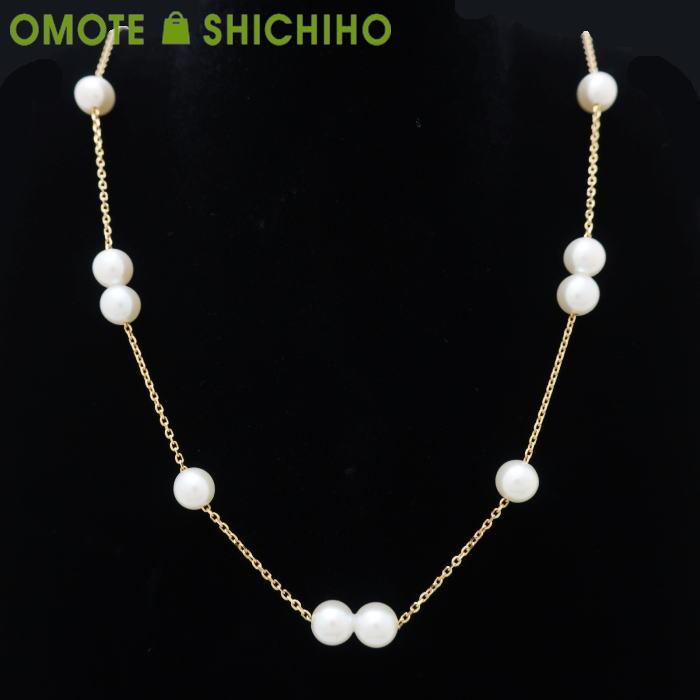 TASAKI 田崎 タサキ ベビーパール ネックレス K18 YG 真珠 18金  