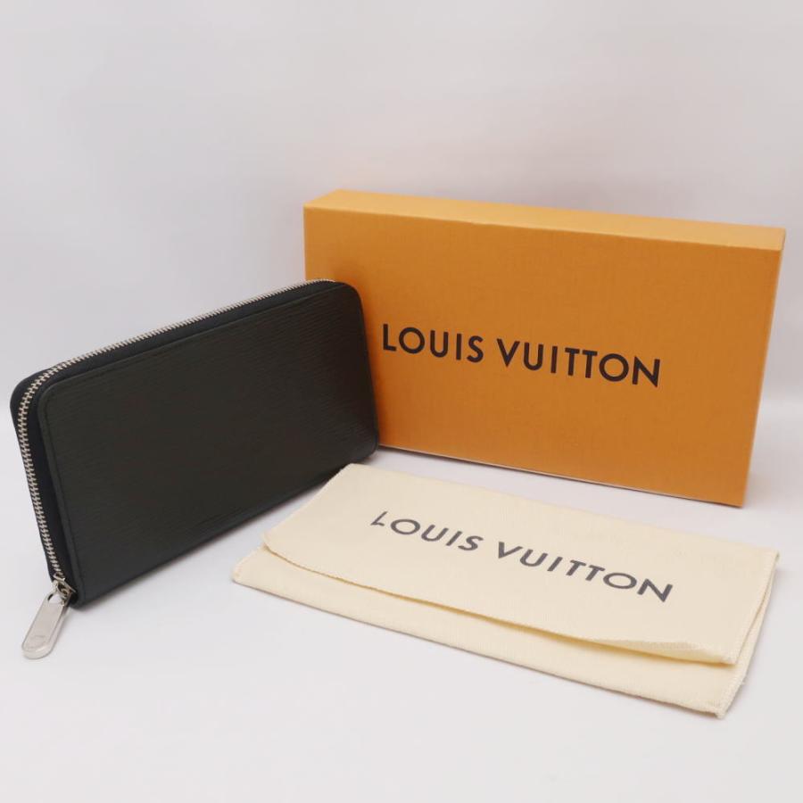 Louis Vuitton ルイヴィトン ジッピーウォレット 長財布 M61857 エピ ノワール◆中古Aランク