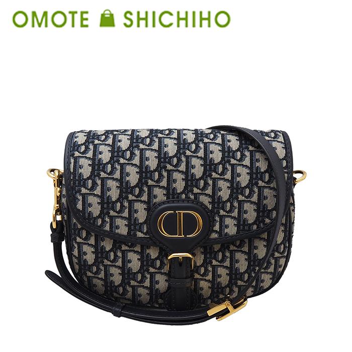 Christian Dior クリスチャンディオール ボビーミディアム オブリーク ショルダーバッグ ショルダーポシェット グレー ジャガード レザー ゴールド金具 BOBBY ボビー ミディアム オブリーク ジャガード ショルダーバッグ