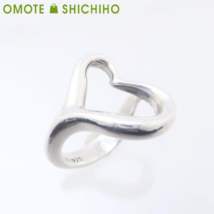 TIFFANY&Co. リング silver 925 オープンハート 11号 Tiffany&Co
