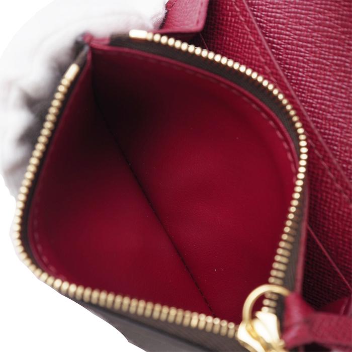 ルイヴィトン ポルトモネ ロザリ フューシャ 財布 コンパクト モノグラム LOUIS VUITTON（ルイ・ヴィトン） ポルトモネ ロザリ 二つ折り