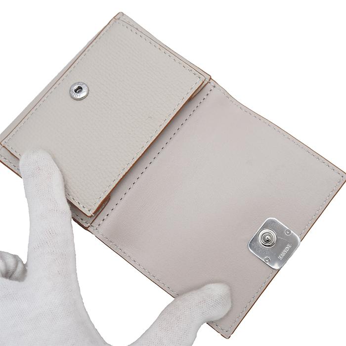 LOEWE（ロエベ） アナグラム トライフォールド ウォレット 財布 ペブル