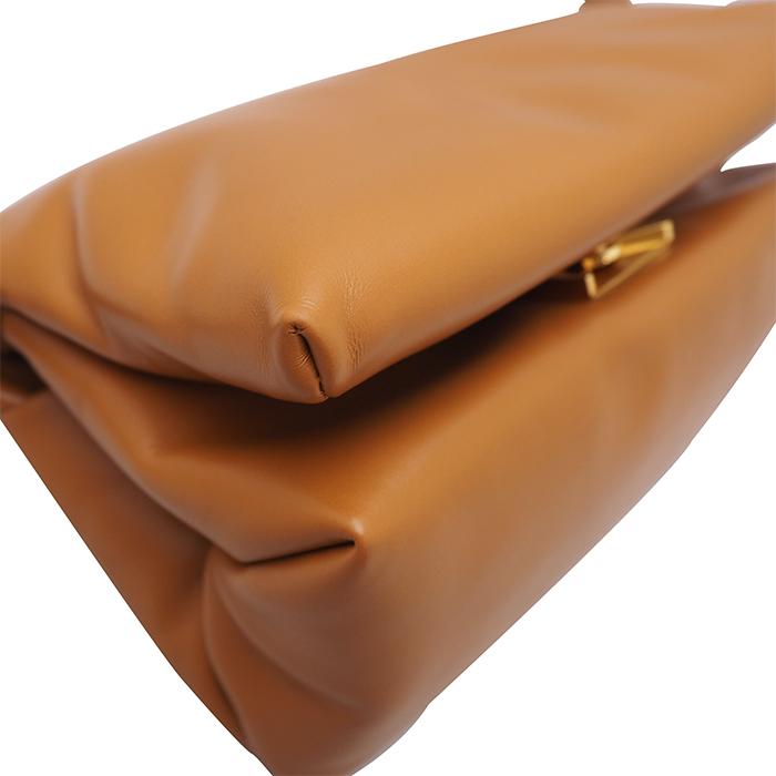MARNI マルニ プリズマ スモール ショルダーバッグ 3way カーフ レザー SBMP0122UO キャメル ブラウン 未使用品◆Sランクの画像