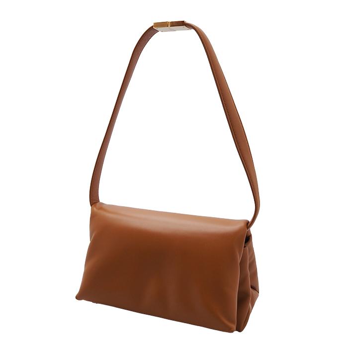 MARNI マルニ プリズマ スモール ショルダーバッグ 3way カーフ レザー SBMP0122UO キャメル ブラウン 未使用品◆Sランクの画像