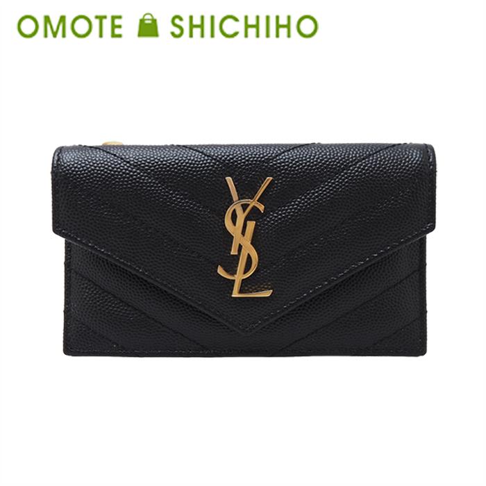 SAINT LAURENT サンローラン フラップ カードケース モノグラム 