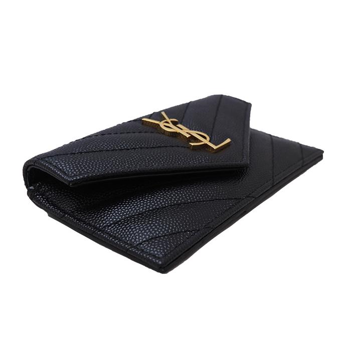 SAINT LAURENT サンローラン フラップ カードケース モノグラム 