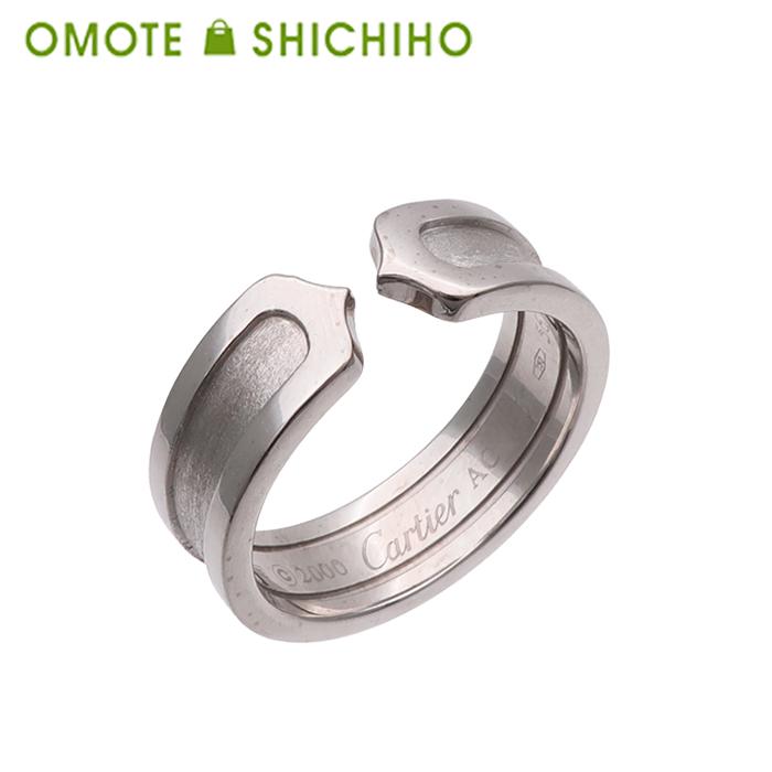 Cartier（カルティエ） C2 リング 指輪 #56 16号 750 K18 WG ホワイト