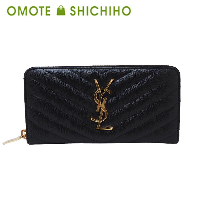 SAINT LAURENT サンローラン フルジップ ウォレット ラウンド 