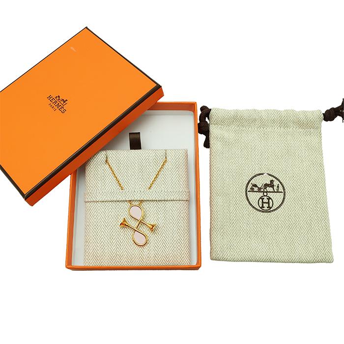 HERMES（エルメス） コルH ネックレス ペンダント ホルン 角笛 