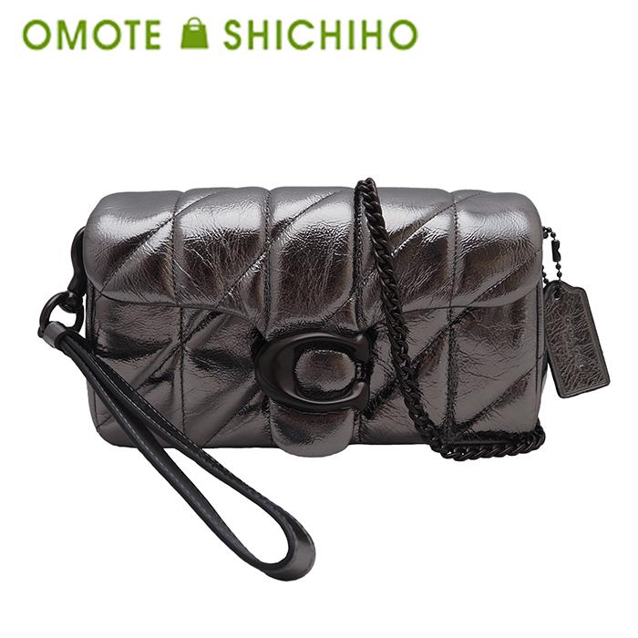 タビー COACH コーチ クロスボディ リストレット キルティング 