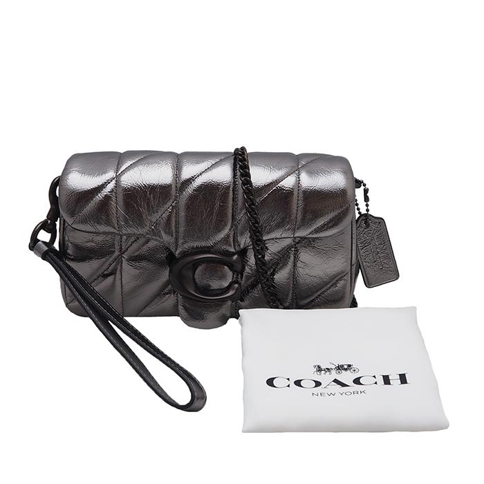 タビー COACH コーチ クロスボディ リストレット キルティング 
