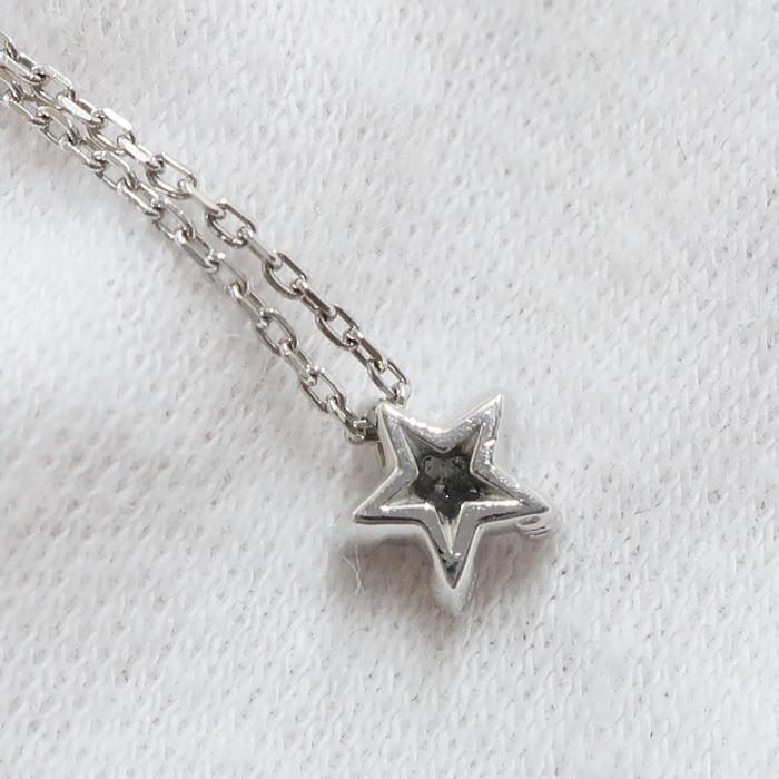 STAR JEWELRY スタージュエリー ダイヤモンド スター ネックレス D  
