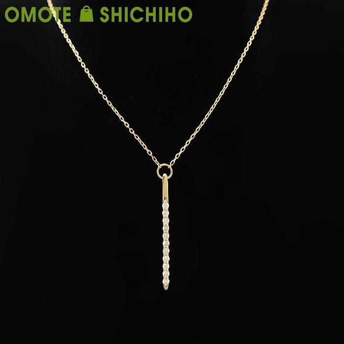 新品siena rose K10YGダイヤモチーフネックレスシエナロゼ