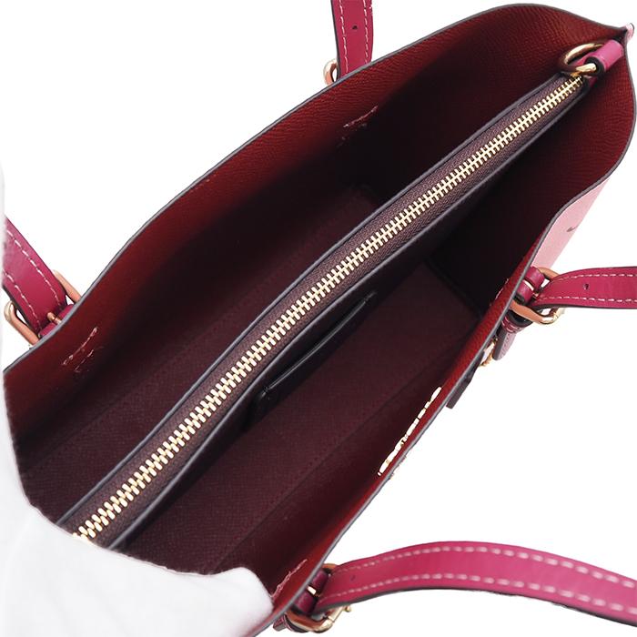 極美品✨️コーチ 2way ショルダーバッグ モリー PVC レザー チェリー柄 COACH（コーチ） モリー トート 25 チェリー プリント 2way