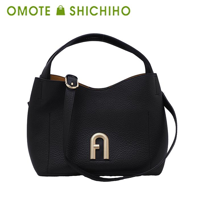 FURLA フルラ プリムラ S 2wayバッグ ハンドバッグ レザー ブラック 黒 