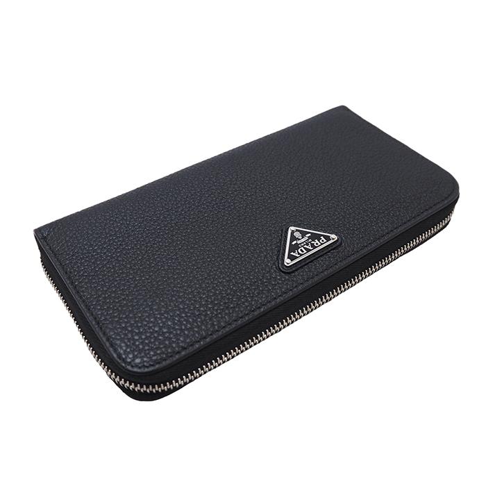 PRADA（プラダ） ラウンドファスナー 長財布 ウォレット ヴィッテロ
