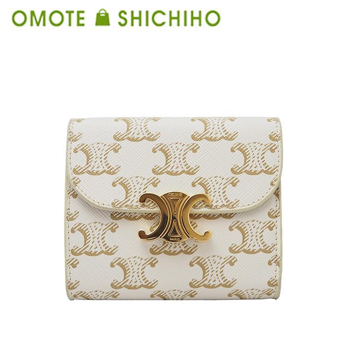 TRIOMPHE CELINE セリーヌ トリオンフ スモール フラップ ウォレット 