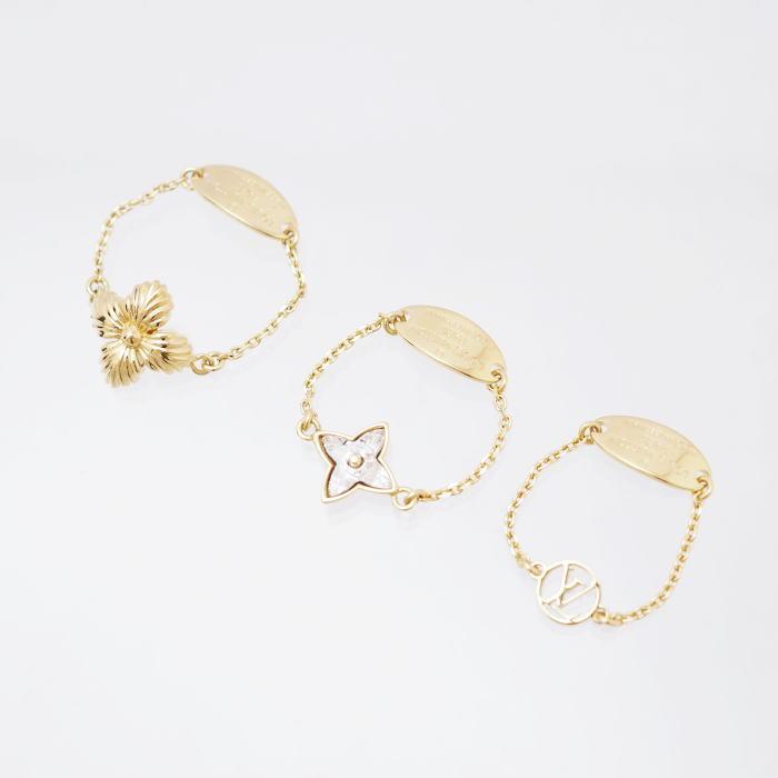 Louis Vuitton セット3リング ブルーミング LOUIS VUITTON Louis Vuitton ルイヴィトン セット3 リング