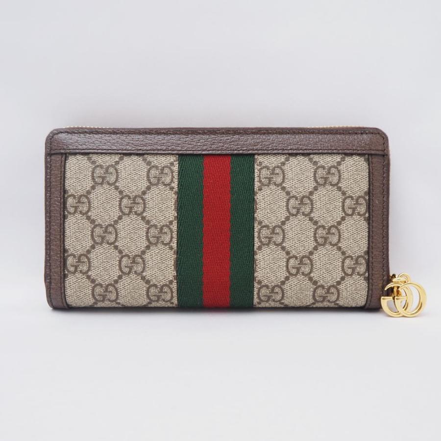 GUCCI グッチ GG ジップアラウンド ウォレット 長財布 オフィ