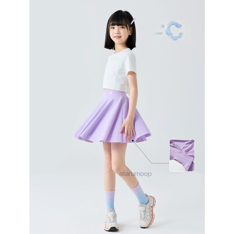 テニスウェア レディース ショートスコート Aライン プリーツ パンチラ