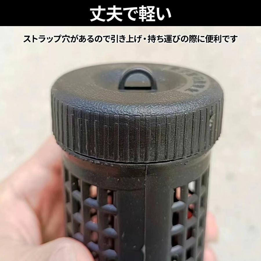うなぎ仕掛け 筒型 捕獲かご 餌ボール付き 大口径 もんどり ウナギ