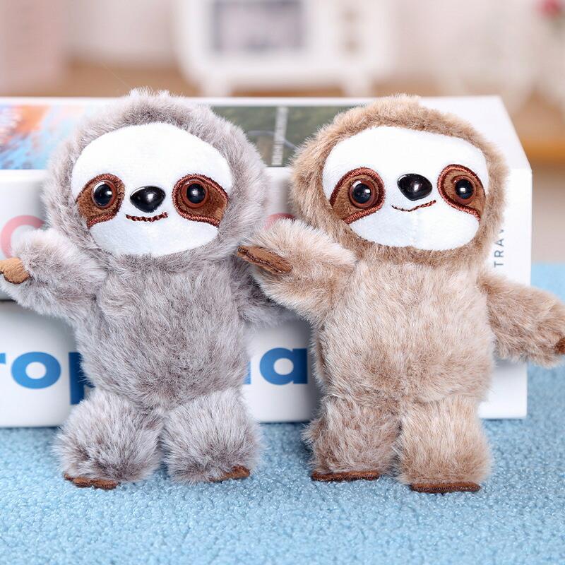 ナマケモノ ぬいぐるみ キーホルダー アニマル マスコット バッグ