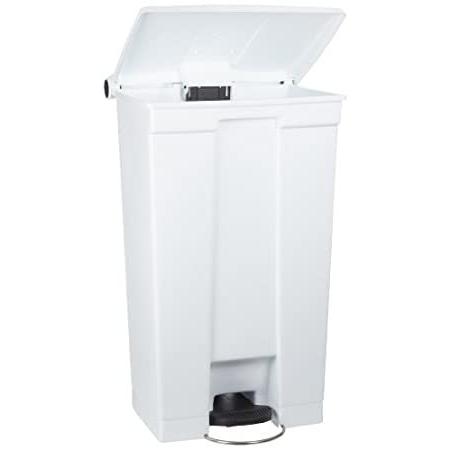 【送料無料】Rubbermaid 6143 WHI 8 gallon Capacity， 16-1/4 Length x 15-3/4 Width x 17-1/