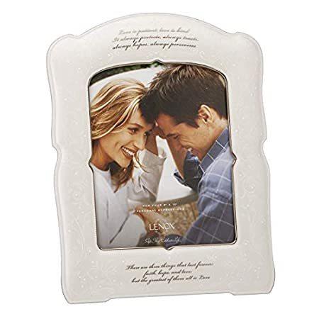 Lenox Opal Innocence ' Love Is Patient ' 8 x 10 Frame - Sale
