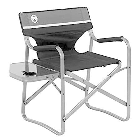 【送料無料】Coleman Portable Deck Chair with Side Table｜omssstore