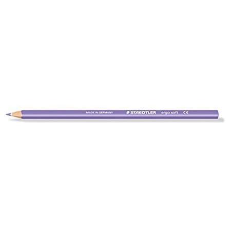 Staedtler Ergosoft Coloured Pencil - Lilac (Pack of 12)