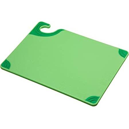 San Jamar Cutting Board, Green, 12 x 9 in. (CBG912GN)