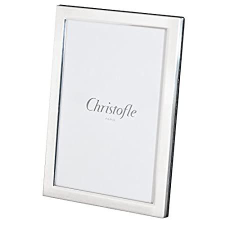 Christofle Uni Silver-Plated 4x6 Picture Frame #4256024